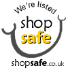 This website has been approved as secure on-line shopping web site by shopsafe.co.uk, click to visit shopsafe.co.uk