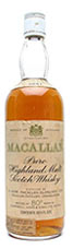 Old Macallan Single Malt Scotch Whisky