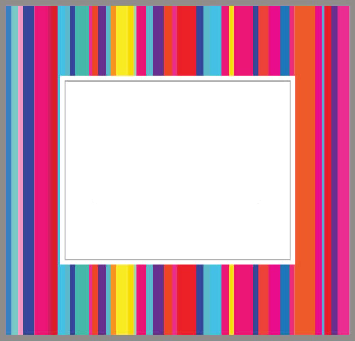 Pattern Label - Stripes
