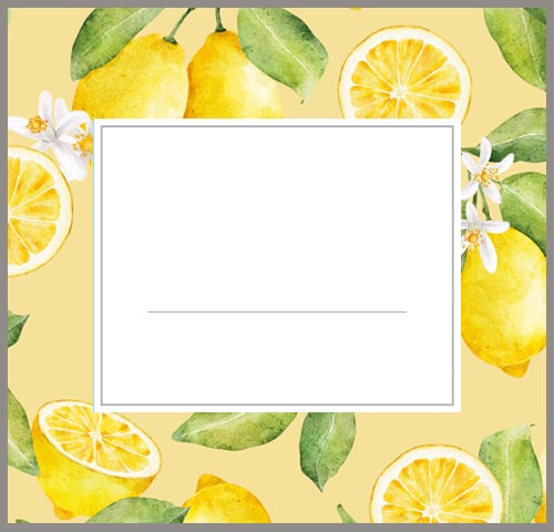 Pattern Label - Lemons 2024