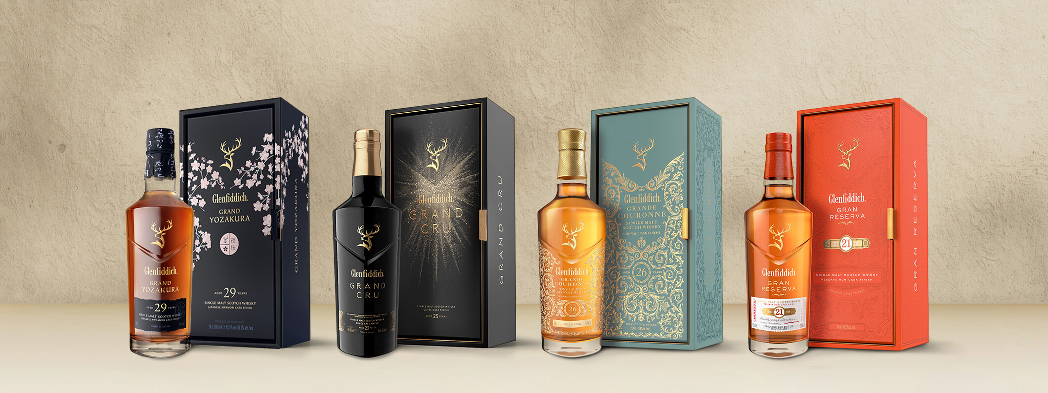 Glenfiddich Grand Series: Buy from the World's Best Drinks Shop Glenfiddich Grand Series: Buy from the World's Best Drinks Shop
