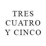 Tres Cuatro Y Cinco