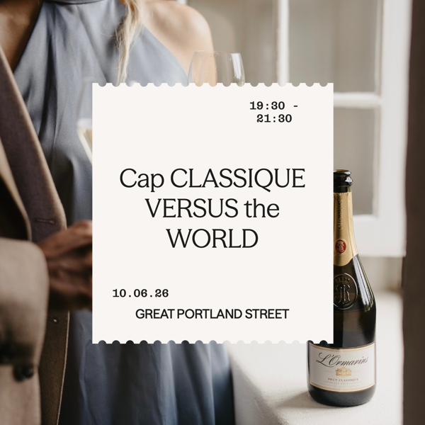 Cap Classique Versus The World (10 June 2026 19:30-21:30)