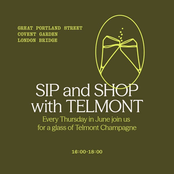 Sip & Shop with Champagne Telmont (Every Thursday in June)