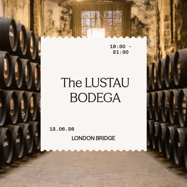 The Lustau Bodega (12 June 2026 19:30-21:30)
