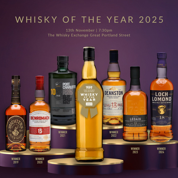 Whisky of the Year 2025 (13th November 2024 19:30-21:30)