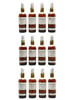 Black & White 12 bottles with Wooden Case / Bot.1950