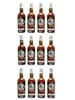 Black & White 12 bottles with Wooden Case / Bot.1950