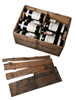 Black & White 12 bottles with Wooden Case / Bot.1950