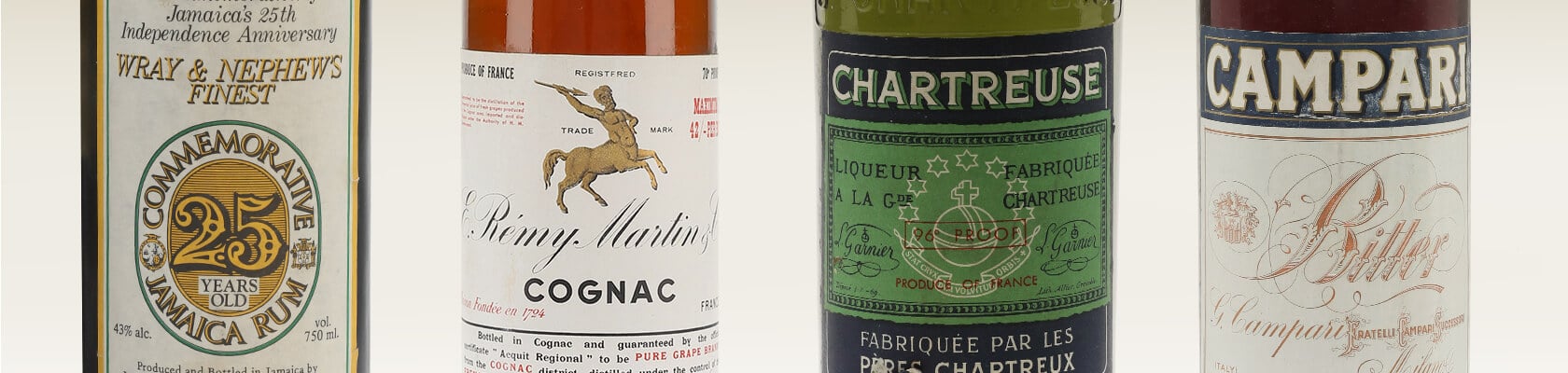Old & Rare Spirits And Liqueurs
