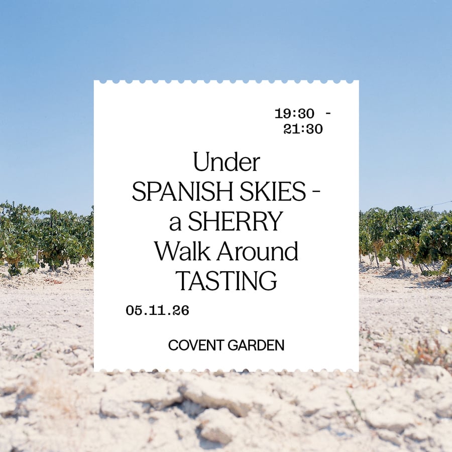 Under Spanish Skies - A Sherry Walk Around Tasting (5 November)