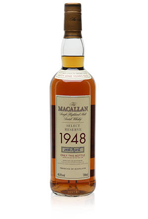Macallan 1948 / 51 Year Old / Select Reserve
