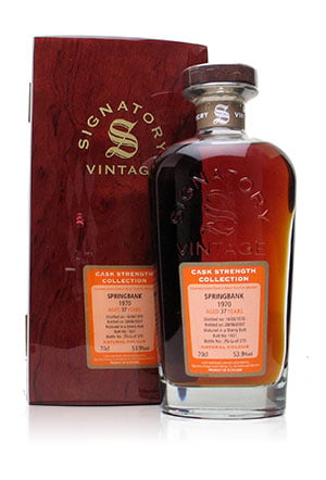 Springbank 1970 / 37 Year Old / Cask Strength Collection