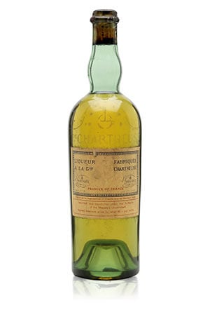 Chartreuse Yellow Liqueur / Voiron / Bot.1941-1951