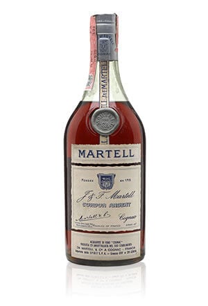 Martell Cordon Argent Cognac / Bot.1970s
