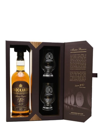 Knockando 21 Year Old Master Reserve / Glass Pack