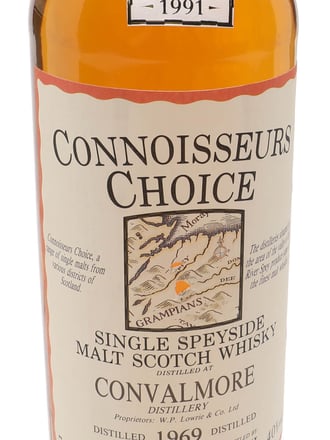 Convalmore 1969 / Bot.1991 / Connoisseurs Choice
