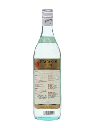 Bacardi Superior Rum (Bahamas) / Bot.1970s