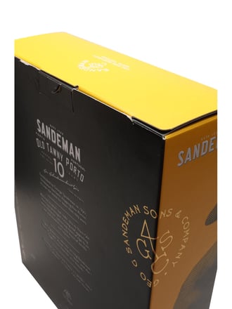 Sandeman 10 Year Old Tawny Port / Glass Set