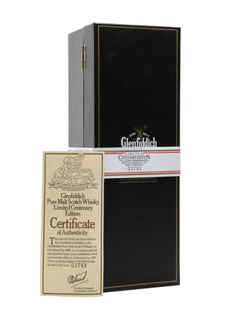 Glenfiddich Centenary / Bot.1986