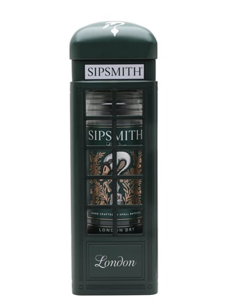 Sipsmith London Dry Gin in Telephone Box Gift Tin