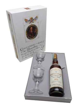 Macallan 1974 / 18 Year Old + 2 Glasses Pack