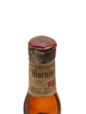 Grand Marnier Cordon Rouge Liqueur / Bot.1950s