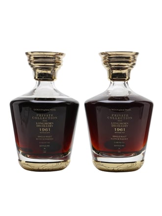 Longmorn 1961 / 57 Year Old Private Collection / Sherry Casks / 2 Bottle Set