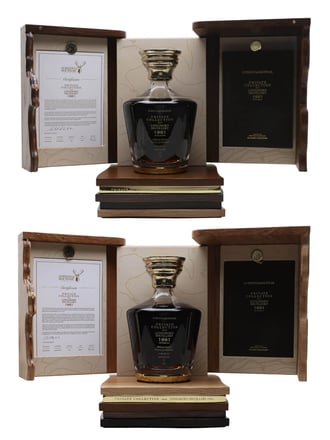 Longmorn 1961 / 57 Year Old Private Collection / Sherry Casks / 2 Bottle Set