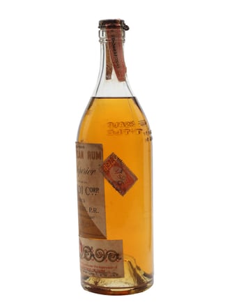Bacardi Carta Ambar / Bot.1943 / Puerto Rico