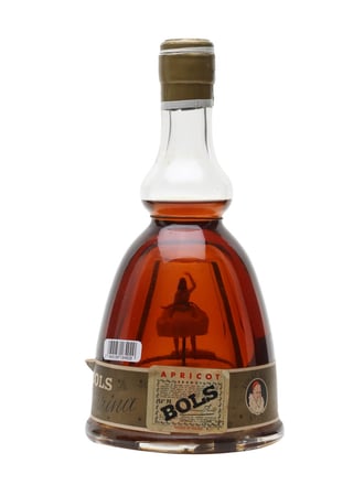 Bols Apricot Brandy Liqueur / Ballerina / Bot.1970s