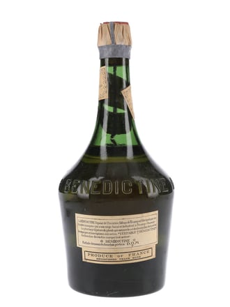 Benedictine D.O.M Liqueur / Bot.1950s