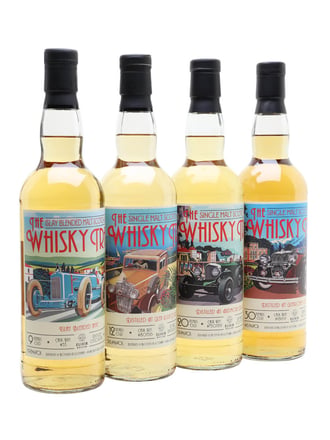 The Whisky Trail Cars Series Set / 4 Bottles