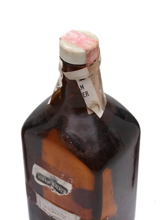 Hiram Walker Triple Sec Liqueur / Bot.1970s
