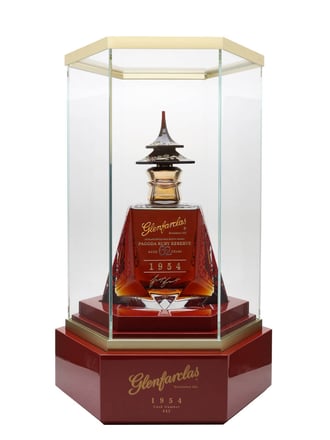 Glenfarclas 1954 / 62 Year Old / Pagoda Ruby Reserve Gold