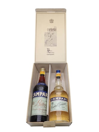 Campari Bitter & Cordial / Bot.1980s / Bottle Set