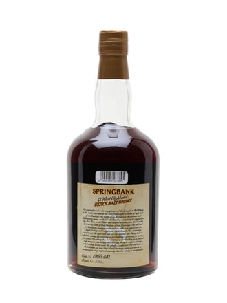 Springbank 1966 / West Highland Malt / Sherry Cask #441