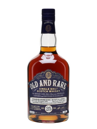 Cragganmore 1995 / 25 Year Old / Sherry Cask / Old and Rare