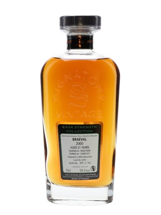 Braeval 2000 / 21 Year Old / Signatory