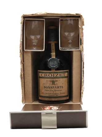 Croizet 1906 Bonaparte Cognac + 2 Glasses