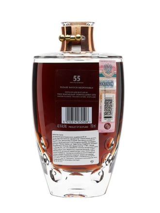 Macallan 55 Year Old / Lalique Six Pillars Collection / 2007 Release