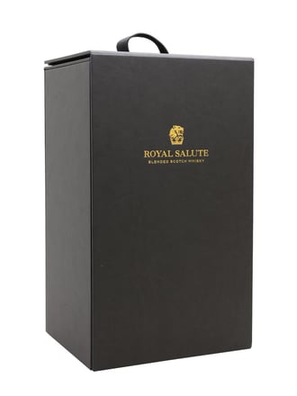 Royal Salute Platinum Jubilee / Teck Corsage Brooch (Blue)