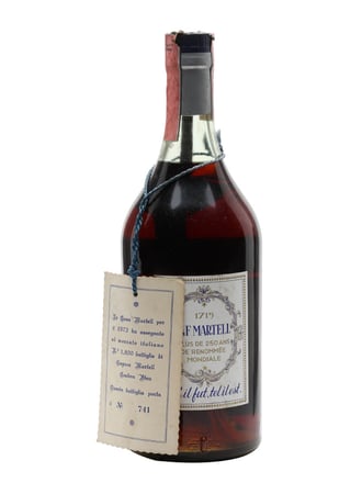 Martell Cordon Bleu Cognac / Cork Stopper / Bot.1972