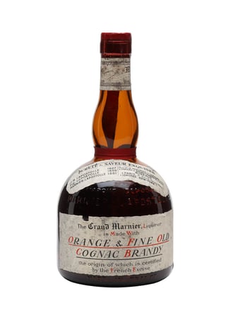 Grand Marnier Cordon Rouge Liqueur / Bot.1960s