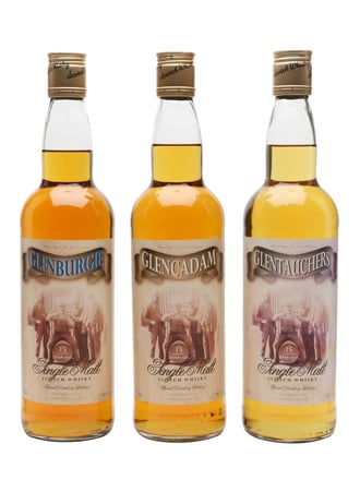 Allied Distillers 15 Year Old Collection / 6 Bottles