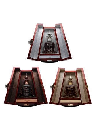 Glenfarclas Pagoda Trilogy / Gold, Silver & Bronze