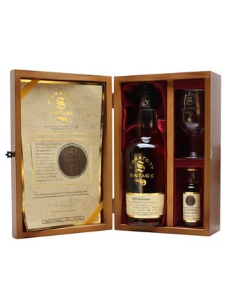 Dalmore 1965 Set With Glass & Miniature / 35 Year Old