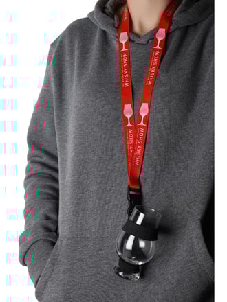 Whisky Show Glassholder Lanyard