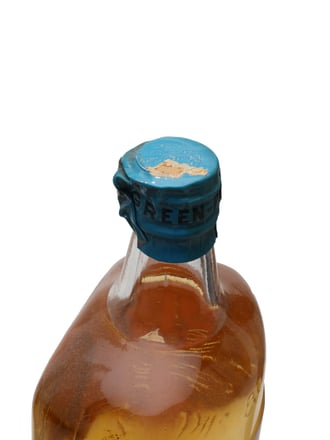 Green-Fish Orange Gin / Spring Cap / Bot.1960s