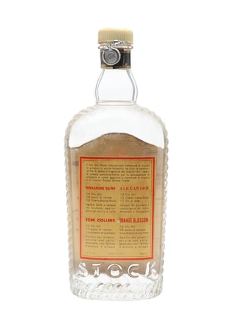 Stock Dry Gin / Bot.1950s